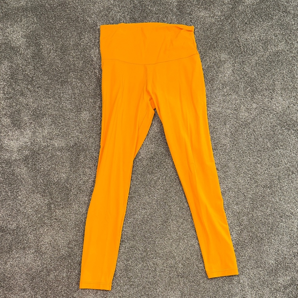 TNA ARITZIABright Orange High-Waisted Leggings